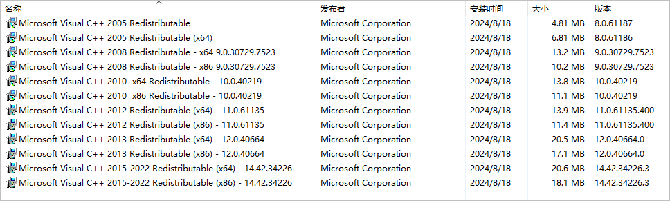 VCRedistPack v4.16.25.1017-微软 Visual C++ 运行库合集